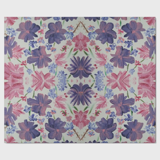 Papel de ajuste de Rosa de la luna azul (Costura)