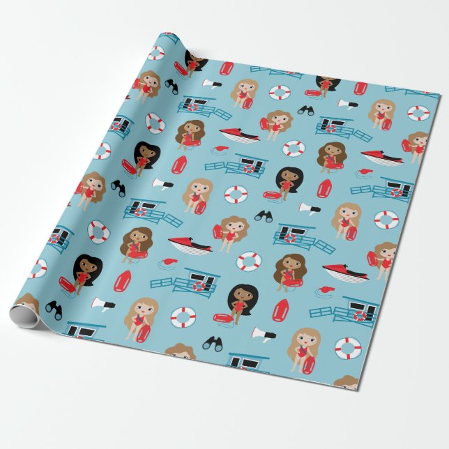 Papel de ajuste de salvavidas (Desenrollado)