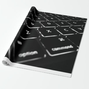 Papel de ajuste de teclado de computadora