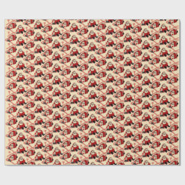 Papel de ajuste de trenes para Navidades