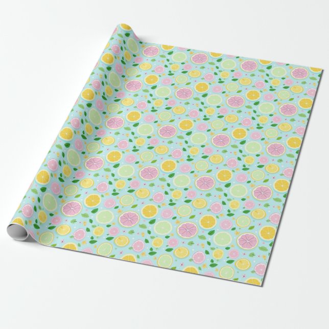 Papel de ajuste de Vibe de Citrus (Desenrollado)