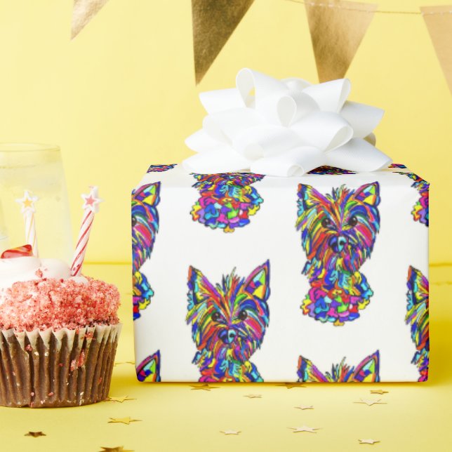 Papel de ajuste de Westie (Fiesta de cumpleaños )