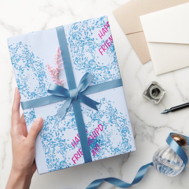 Papel de ajuste del día de la amistad (Regalar)
