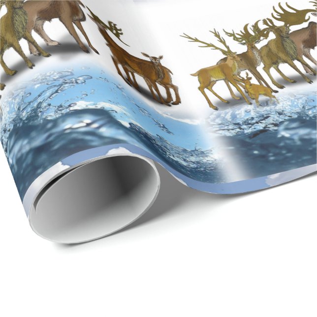 Papel de ajuste del día del padre (Esquina del rollo)