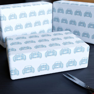 Papel de ajuste del patrón de coche de Tartan Figa