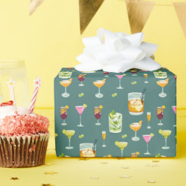 Papel de ajuste del patrón de cócteles