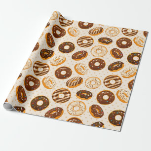 Papel de ajuste del patrón de donut