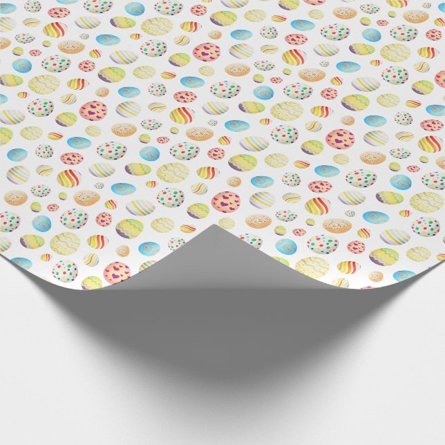 Papel de ajuste del patrón de Huevos de Pascua (Esquina)
