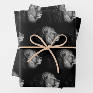 Papel de ajuste diseñado por leones africanos