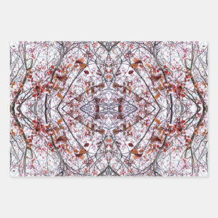 Papel de ajuste: Diseño de cerezo en flor colgado