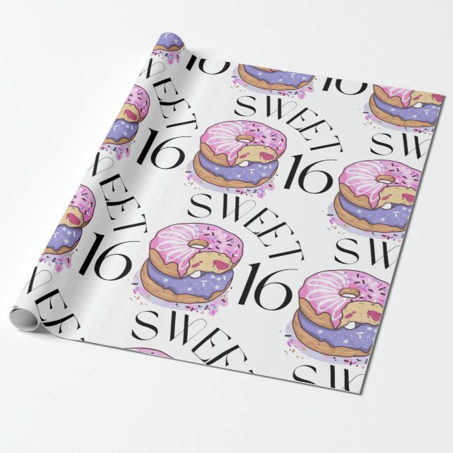 Papel de ajuste dulce 16 (Desenrollado)