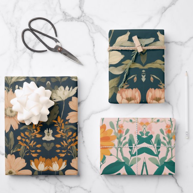 Papel de ajuste elegante para el diseño de las flo (Anverso)