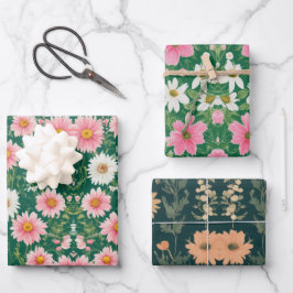 Papel de ajuste elegante para el diseño de las flo