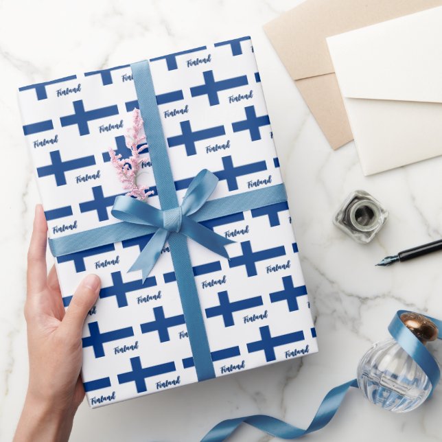 Papel de ajuste finlandés, regalos finlandeses de  (Regalar)