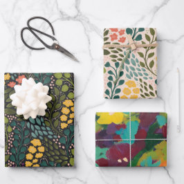 Papel de ajuste floral