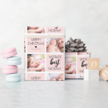 Papel de ajuste fotográfico de la mejor mamá del m<br><div class="desc">Este versátil papel de envoltura de fotos que se muestra aquí para mamá, puede ser usado para cualquier pariente (papi, abuela, abuelo, tía, hermana, hermano, tío, etc), o personalizar para un amigo usando su nombre! Ideal para navidades, cumpleaños, aniversario, duchas para bebés, bodas y más. El ajuste de regalo es...</div>