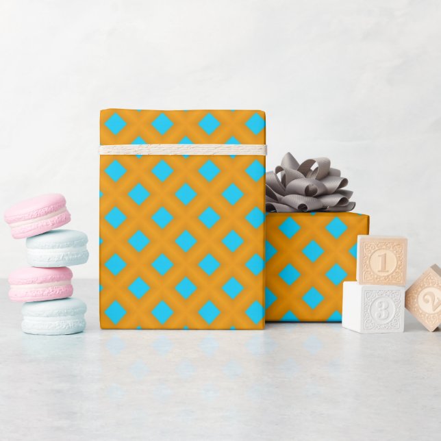 Papel de ajuste geométrico caprichoso (Baby Shower)