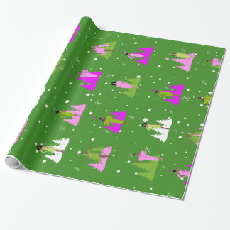 Papel de ajuste inspirado en AKA | Rosa y verde
