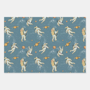 Papel de ajuste inspirado en el espacio