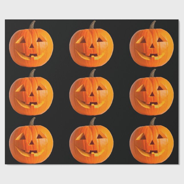 Papel de ajuste Jack-O-Lantern (Superficie plana)