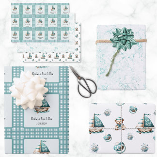 Papel de ajuste náutico "Oh, bebé" 3 estilos