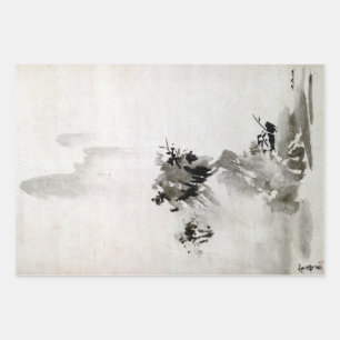 Papel de ajuste paisajístico Sesshu Toyo Haboku-Sa