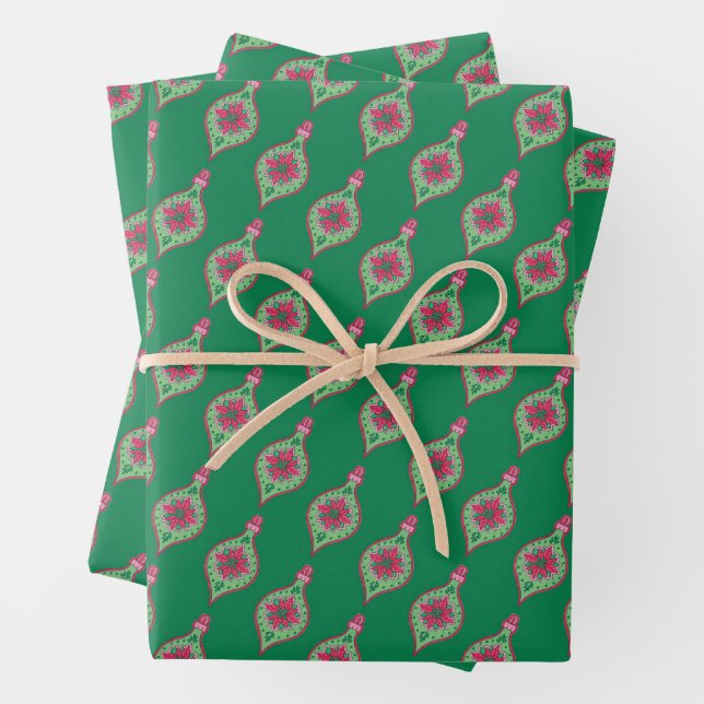 Papel de ajuste para Navidades de ornamentos (In situ)
