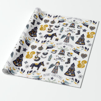 Papel de ajuste para Navidades nórdicos