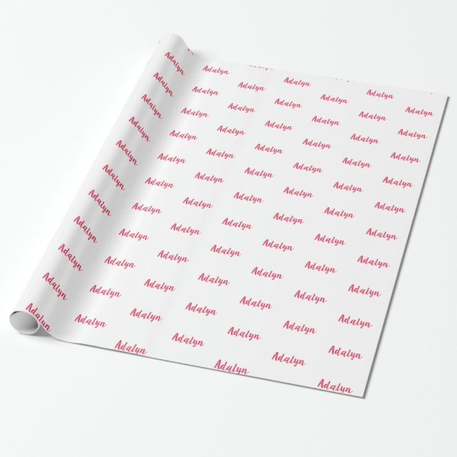 Papel de ajuste personalizado (Desenrollado)
