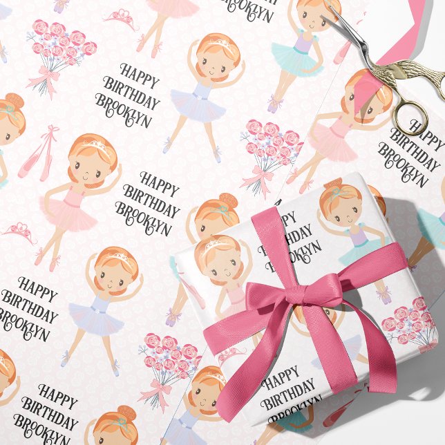 Papel de ajuste personalizado de Red Hair Ballerin (Subido por el creador)