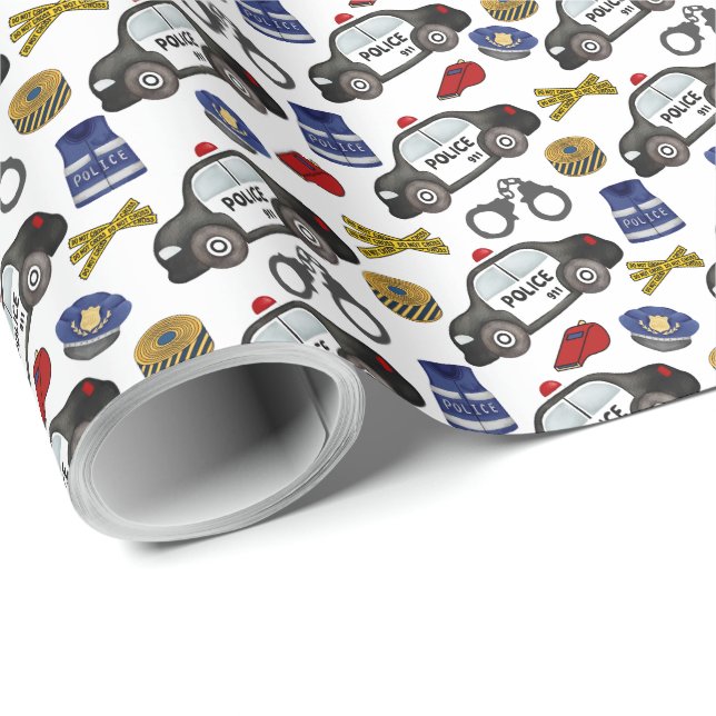 Papel de ajuste policial (Esquina del rollo)