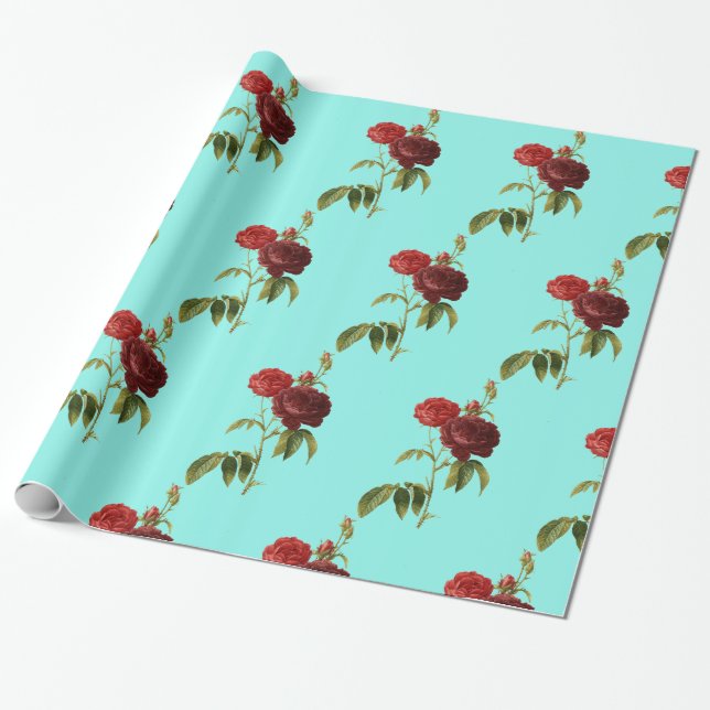 Papel de ajuste, ROSA de SEMILLA FELIZ de 30" x 6" (Desenrollado)