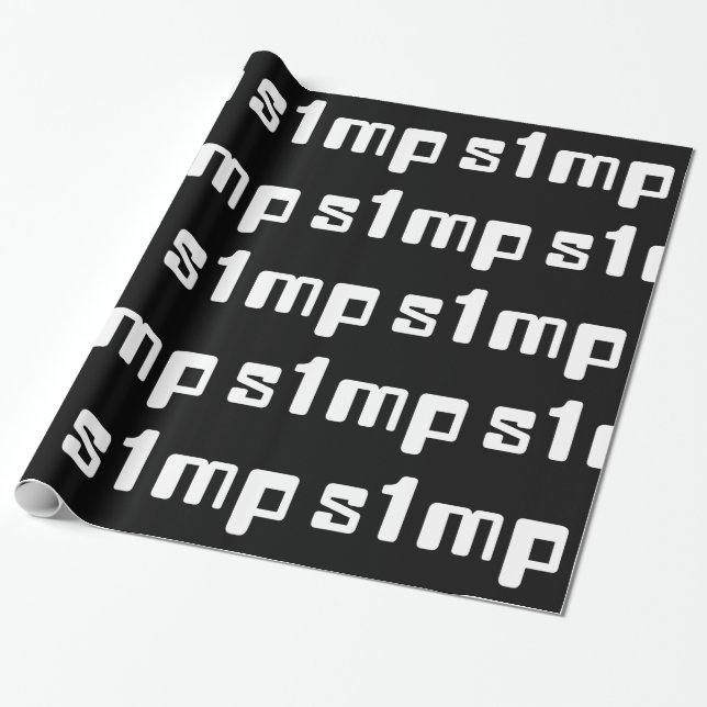 Papel de ajuste Simp Número Uno (Desenrollado)
