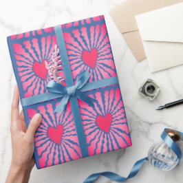 Papel de amor del corazón