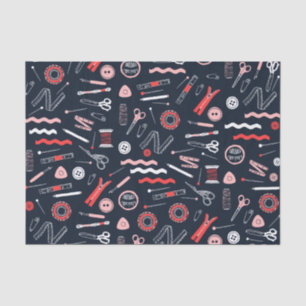 Papel de árbol de accesorios de costura