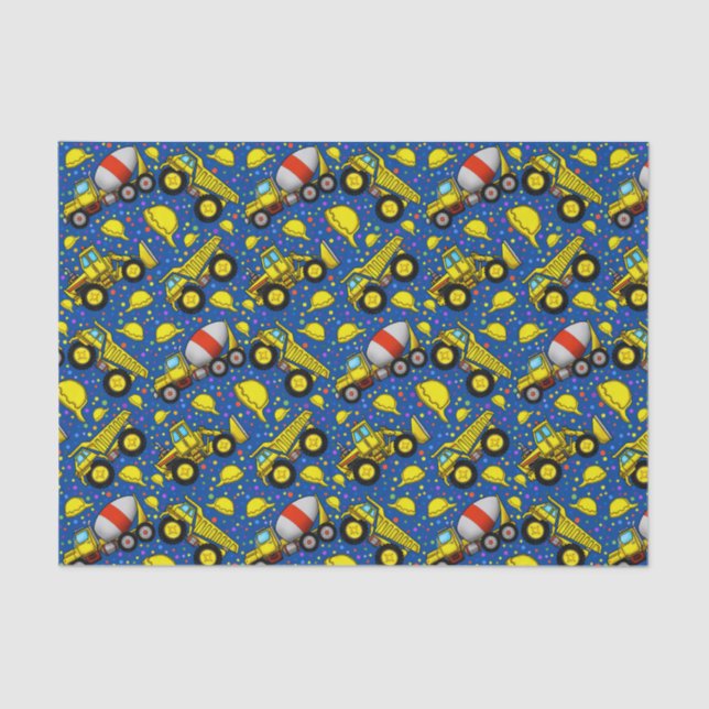 Papel de árbol de la zona de construcción (Anverso)