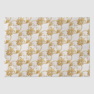 Papel de arte de la IA dorada