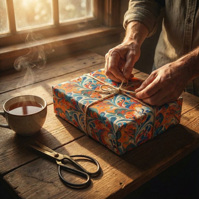 Papel de arte de la marea de agua turca (Subido por el creador)