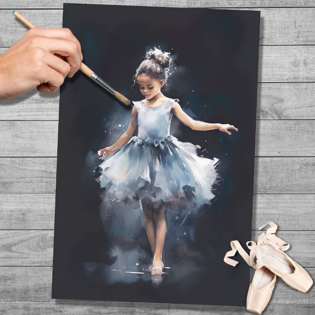 Papel de bailarina joven de 2 dígitos (Subido por el creador)