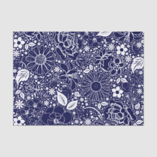 PAPEL DE BELLEZA Botánica-Drk.Blue-TISSUE WRAP