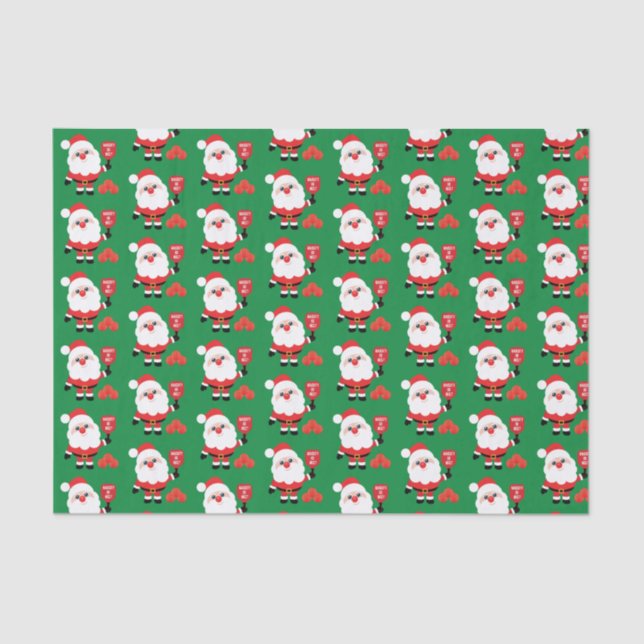 Papel de bola 🎅    SantaTissue (Anverso)