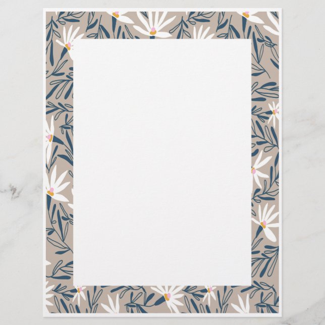 Papel de borde para impresoras letras volantes est (Frente)