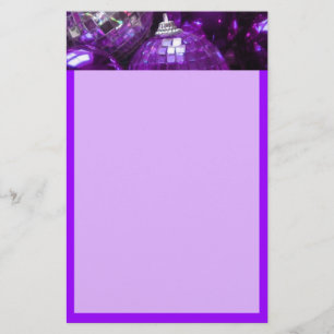 Papel de cabecera Purple Baubles púrpura