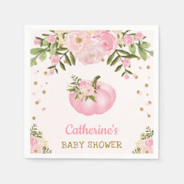 Papel de calabaza floral Papel de la servilleta Ca