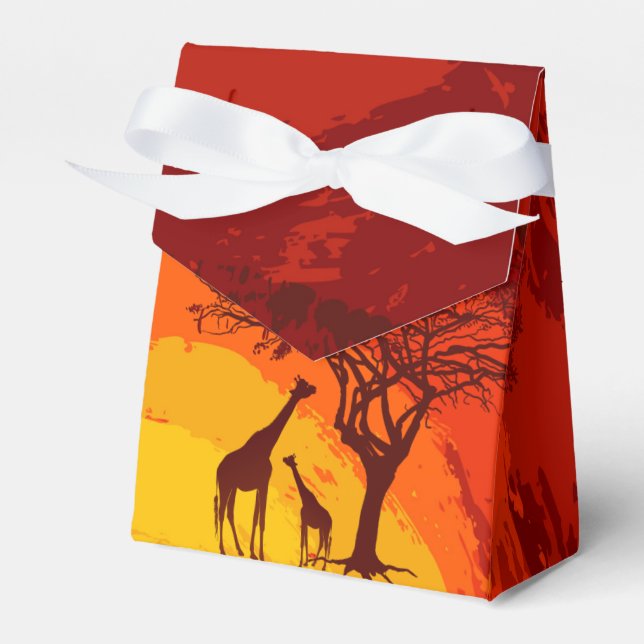 Papel de carpas caja favorita Safari africano Gira (Front Side)