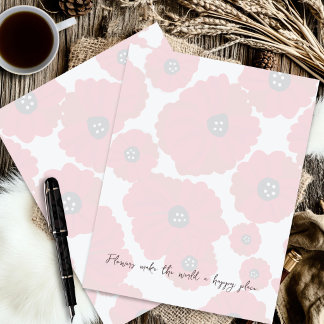 Papel de carpeta con fondo de amapola roja