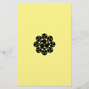 Papel de carta de la espiral de Itakura (Jinuki)