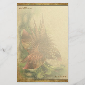 Papel de carta de la flor del fractal del paraíso