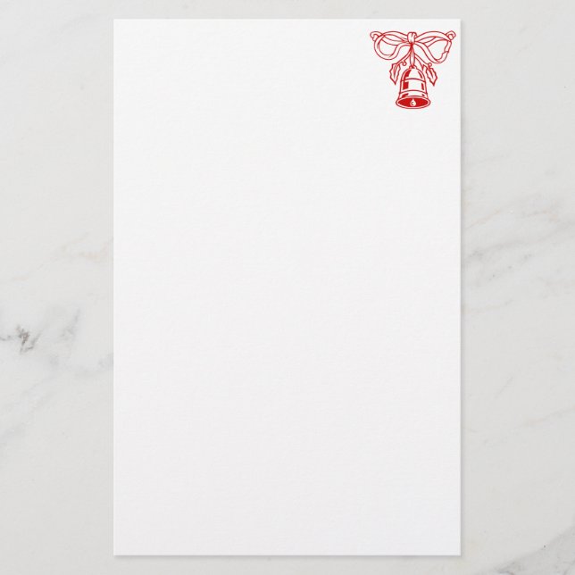Papel de carta de Navidad | Papel de escritura con (Anverso)