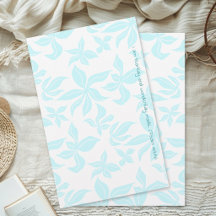 Papel de carta de verso ilustrado a mano con flore